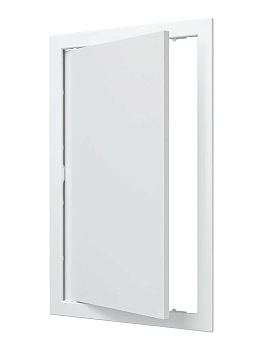 Люк-дверца EVECS (белая, пластик, ревизионная, с фланцем 246*396) Л2540