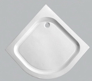 Поддон акрил 90х900х15 полукруглый (с сифоном) ABS07