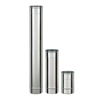 Дымоход 1м (430/0,5мм) Ф100