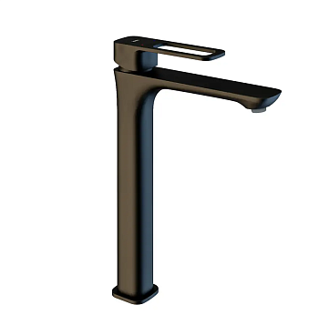 Смеситель SLIBL01i01 для настольного умывальника черный Slide IDDIS