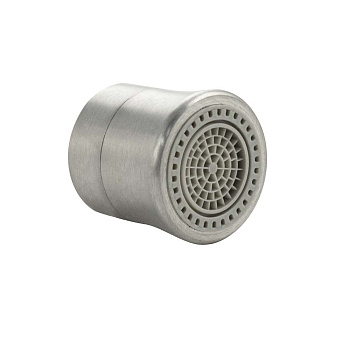 Аэратор матов.хром, наружный,  мини -двухрежим, пластик АВС