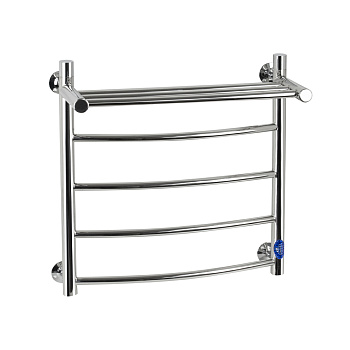 Полотенцесушитель нерж. "КЛАССИК-ДУГА'" 50*60 с полкой