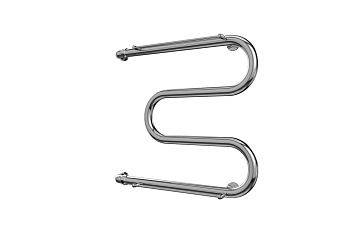 Полотенцесушитель TERMINUS М-образный D32 500*500 нержавейка с полкой