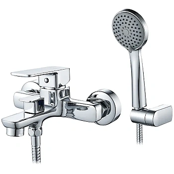 Смеситель для ванны с коротким изливом, латунь  H80 L3280 LEDEME 