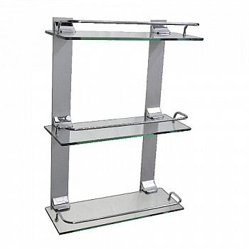 Полка стеклянная 3-х этажная 10203