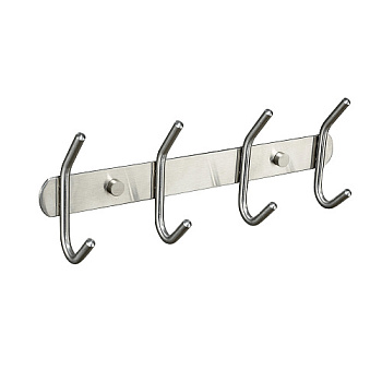 Вешалка с четырьмя крючками прямая 