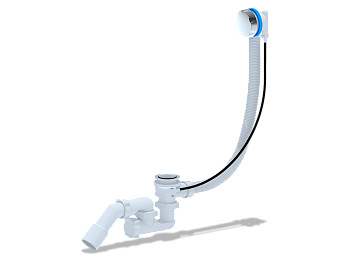 Перелив полуавтомат с сифоном регулируемый 520мм