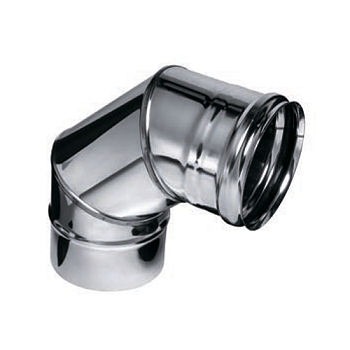 Колено угол 90гр (нержав. сталь 0,5мм) Q80