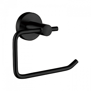 Бумагодержатель черный нерж L71703B-3 LEDEME