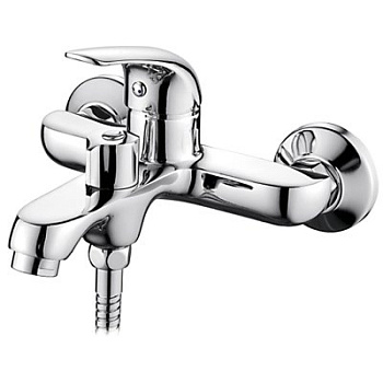 Смеситель L3231 для ванны с коротким изливом шаровый цинк LEDEME