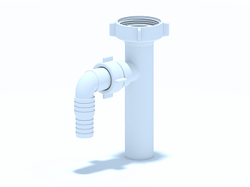 Отвод стиральной машины "АНИ" 1 1/2"*32 M120