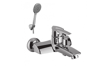 Смеситель LM3502С "Марс" для ванны с кор. излив. с акс. хр. LEMARK