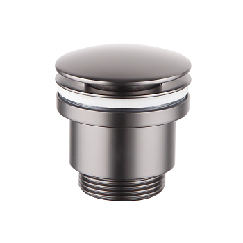 Донный клапан универсальный 11/4 графит LM8500GM   LEMARK