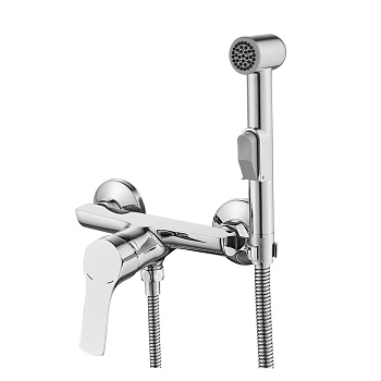 Смеситель одноруч. (35мм) RS29-52 с гигеническим душем, хром ROSSINKA