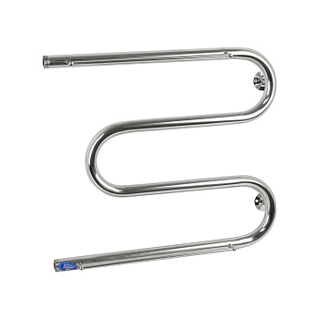 Полотенцесушитель нерж. "M3"  50*60  1" с полочкой САНАКС