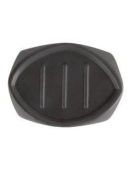 Мыльница  керамика TETRA графит В4505-4