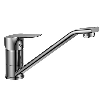 Смеситель одноруч.(35мм) RS29-21 для кухни с  поворотным изливом хром ROSSINKA