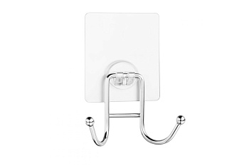 Крючок двойной на силикон.креплении "Kleber Lite"