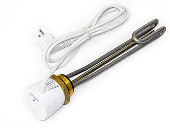 Нагрев. элемент с терморегулятором  2,0 кВт 1 1/2" 230 V RISPA