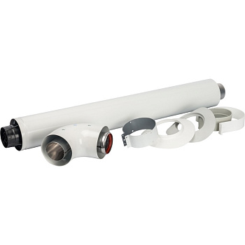 Комплект коаксиальный для прохода через стену (совместим VAILLANT) 60/100, 850 мм STOUT