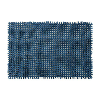 Коврик для ванной Fixsen Soft FX-4001C, синий, 40х60см