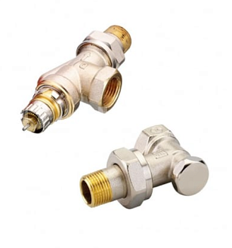 Набор термостатический для радиатора осевой 1/2 Click Royal Thermo