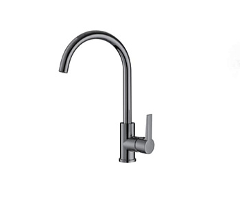 Смеситель LFE74098-1 для кухни, с гайкой (нерж) LEDEME