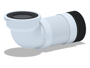 Гофра к унитазу угол 90 АНИ ПЛАСТ K 729 R(320-750)