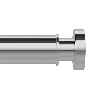 Карниз для ванной комнаты 110-200см хром  IDDIS