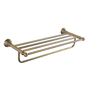 Полка для полотенца с опорой большая под БРОНЗУ MAGNUS 95142