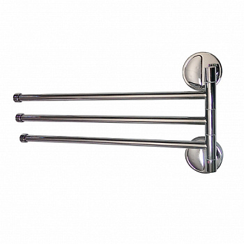 Держатель полотенца пов.б.3-ой с двойным крепл.