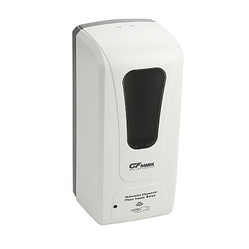 Дозатор сенсорный пена пластиковый белый с окошком 1000мл