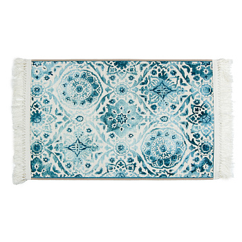 Коврик для ванной 1-ый Fixsen VINTAGE бирюзовый (50х80) FX-7000T