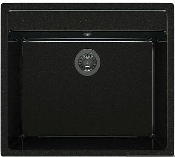 Мойка глянец М-21 Horke черный металик