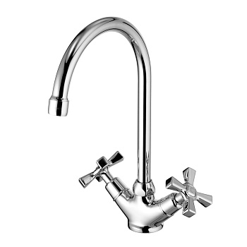 Смеситель LM2505С для кухни с поворот.изливом 315мм хром БЕНЕФИТ LEMARK