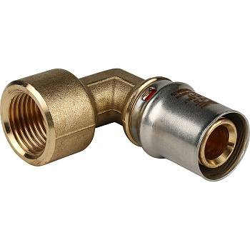 Угольник-переходник 1/2*20 с внутренней резьбой пресс STOUT