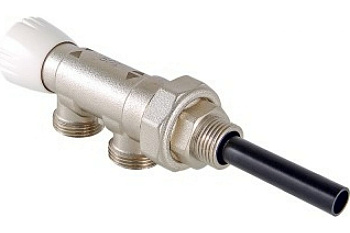 Узел инжектор. подкл.радиатора с верх.рег. 100% откр. VT.022 (для 2х тр.сист.)