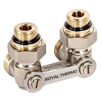 Узел нижнего подключения угловой 1/2х3/4 EK Royal Thermo
