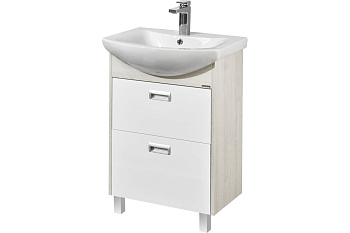 Тумба БЕККА 60 + умывальник АКВАТОН БАЛТИКА 60