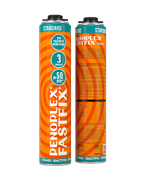 Пена-клей ПРОФИ в аэрозол.уп. Penoplex Fastfix Standart 750гр