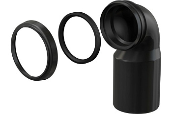 Комплект колено стока 90/110 Alcaplast M906