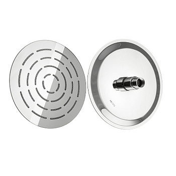 Лейка нерж. круглая- тропический душ 6044