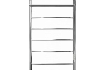 Полотенцесушитель электрический PN04858P П6 500*800 с полкой  диммер справа, хром Point Афина