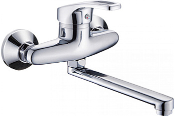 Смеситель  для кухни настен. с плоским длин изливом POTATO P4627