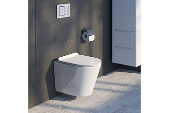 Унитаз подвесной IDDIS Calipso, безободковый, CALRDSEi25