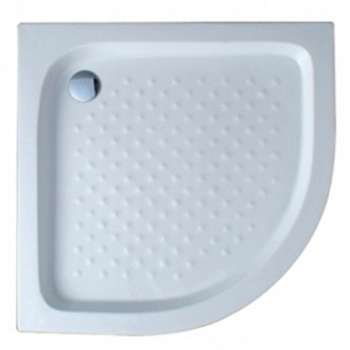 Поддон акрил 80*80*15 полукруг на каркасе с регулируемыми ножками EVA GOLD