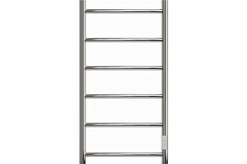 Полотенцесушитель электрический PN04858 П6 500*800 диммер справа, хром Point Афина