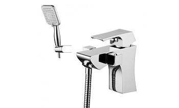 Смеситель LM4515C на борт ванны с коротким изливом с аксессуар, хром ЮНИТ LEMARK