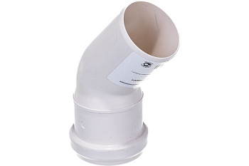 Отвод Ду50*45º бесшумный Sinikon