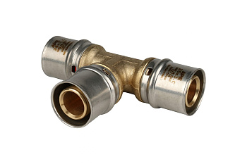 Тройник равнопроходной пресс 26*26*26 STOUT